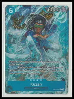 Kuzan OP12-043 Legacy of the Master Alternate Art - Image 1