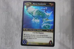 World of Warcraft TCG Water Elemental RARE MINT - Image 1