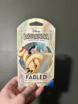 Disney Lorcana FABLED Sleeved Booster Packs LOT of 20 - Image 4