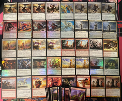 MTG - 60 CARD HEROIC AGGRO DECK - SILVERBLADE PALADIN, SWIFTBLADE VINDICATOR ~ - Image 1