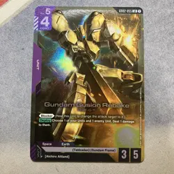 Gundam Gusion Rebake LR - GD02-055 - Dual Impact Gundam TCG Card Game - Image 1