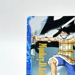 One Piece Card Luffy Straw Hat Crew Jump Anime Japan TCG Bandai F/S 2001 S110 - Image 2