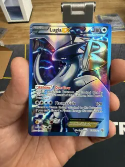 Pokemon Lugia EX Ultra Rare Full Art Holo 134/135 Plasma Storm Card - Image 1