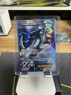 Pokemon Lugia EX Ultra Rare Full Art Holo 134/135 Plasma Storm Card - Image 4