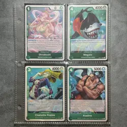 ONE PIECE ENG TCG: GREEN YELLOW SHIRAHOSHI CORE DECK 86 CARD NEAR MINT - Image 5