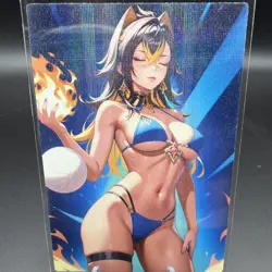 Dehya Genshin Impact Anime Waifu Card Doujin ACG Goddess Holo - Image 2
