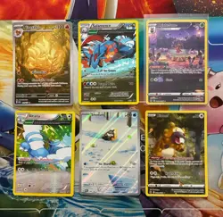 Pokemon Card Lot Full Art Alt Art Fire Salamence Ninetales - Image 1