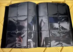 Monster 9 Pocket Trading Card XL Binder - Matte Black - Holds 720 Trading Cards - Image 2