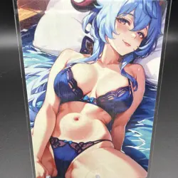 Ganyu Genshin Impact Anime Waifu Card Doujin ACG Goddess - Image 1