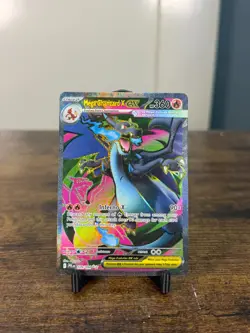 Mega Charizard X ex 109/94 Ultra Rare Phantasmal Flames Pokemon Card - Image 1