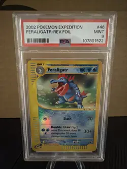 Pokemon TCG Feraligatr Expedition Reverse Holo Card 46/165 - Image 1