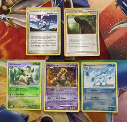 Vintage Pokemon Card Lot Holo Reverse Holo Fire Giratina Glaceon Leafeon - Image 1