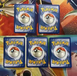 Vintage Pokemon Card Lot Holo Reverse Holo Fire Giratina Glaceon Leafeon - Image 2