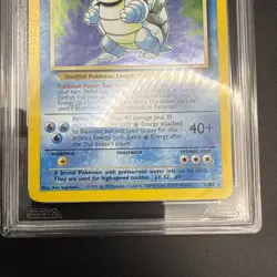 Pokemon TCG Base Set Blastoise Holo Card 2/102 Pokemon - Image 4