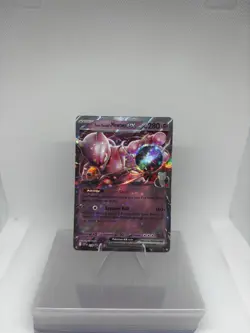 Pokemon TCG Team Rockets Mewtwo EX 216 Promo Holo Card Near Mint Condition - Image 1