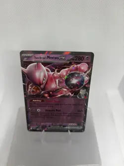 Pokemon TCG Team Rockets Mewtwo EX 216 Promo Holo Card Near Mint Condition - Image 2