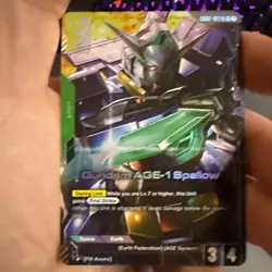 Gundam AGE-1 Spallow (R+) GD02-023 English Dual Impact Gundam Card Game TCG | NM - Image 3