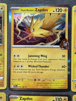 Zapdos Pokemon Cards Lot Rare Holo Reverse Promo Hidden Fates Destined Rivals + - Image 3