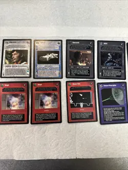 Star Wars CCG A New Hope 18-Card Lightly-played Rare Lot - Image 2