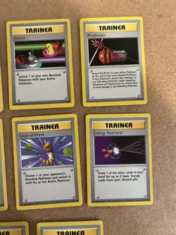 Shadowless Trainers Pokemon Card Lot Vintage WOTC - Image 4