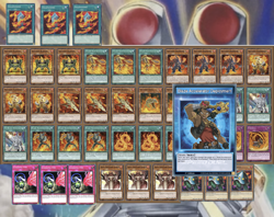 YuGiOh Deck 57 Card Axel Blaze Accelerator Volcanic & Game Mat SPEED LEGAL - Image 1