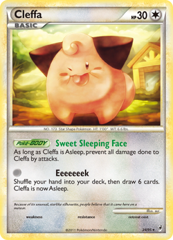 Cleffa 24/95 Rare | Call of Legends | Pokemon Card - Image 1