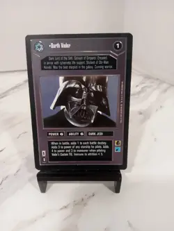Star Wars CCG Darth Vader Premiere Card Black Border - Image 1