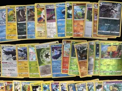 Pokemon TCG Lot 150+ Rare, Holo, Reverse Holo Cards w/ Lunala Tin Shaymin - Image 5