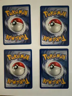 [Set of 4] Entei WoTC Black Star Promo #34 Reverse Holo Card - Image 2