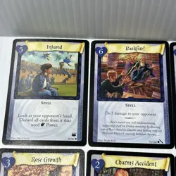 Harry Potter TCG Adventures at Hogwarts Lot 25 Cards 2002 Wizards/4j - Image 2