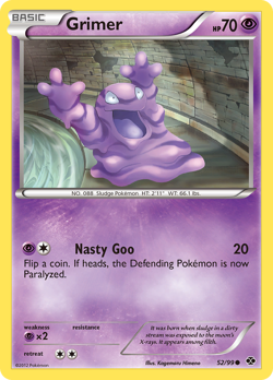 Grimer 52/99 Common | Next Destinies | Pokemon Card - Image 1