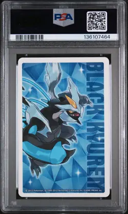 2012 POKEMON BLACK 2 PLAYING CARDS 7 OF CLUBS SNEASEL PSA 10 - Image 2