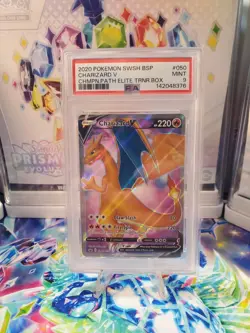 PSA 9 NM/MT - Charizard V SWSH050 SWSH: Sword & Shield Promo Cards Holo - Image 1