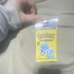 Pokemon TCG Base Set Booster Pack Gyarados Art WOTC 11 Cards English - Image 1