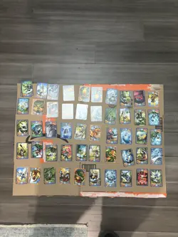 Lego chima super big lot of card lot of rare one and more - Image 1