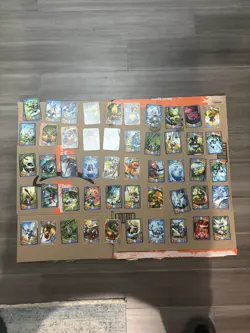 Lego chima super big lot of card lot of rare one and more - Image 5