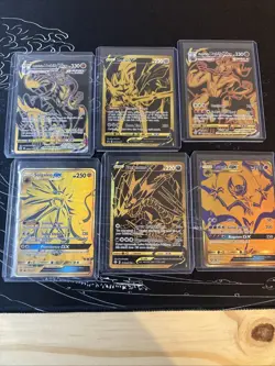 Assortment of Gold Pokemon gold cards - Image 1