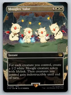 Moogles' Valor (Borderless) Final Fantasy Regular - Image 1