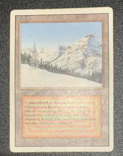 MTG 1994 taiga Revised Edition PLAYED - Image 1