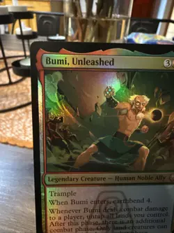 Bumi, Unleashed Avatar: The Last Airbender Foil - Image 2