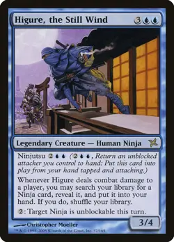 Higure, the Still Wind – BOK – #037 – Lightly Played – MTG - Image 1