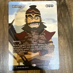 Bribery (Borderless) Avatar: The Last Airbender: Eternal-Legal Regular - Image 1