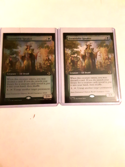 mtg 2 formidable speaker 1 foil, 1 reg, pack fresh n/m or better see picture - Image 1