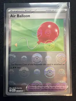 Air Balloon 079/086 Poke Ball Pattern Black Bolt Pokemon TCG - Image 1
