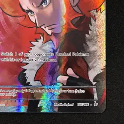 2014 Pokemon XY Flashfire Lysandre #104/106 Full Art - Image 5