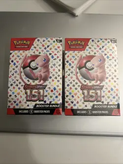 2 Pokemon 151 Booster Bundles Sealed - Image 1