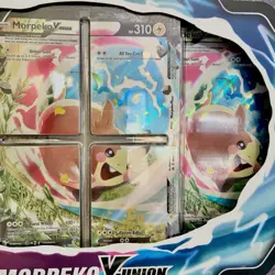 Pokemon TCG: Morpeko V-Union Special Collection Box 4 Boosters New Factory Seal 820650850196 - Image 3