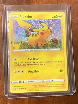 Pikachu SWSH039 Holo Promo Card Pokemon TCG 2020 See Pics - Image 1