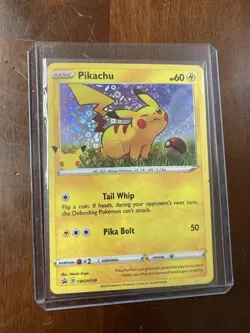 Pikachu SWSH039 Holo Promo Card Pokemon TCG 2020 See Pics - Image 2