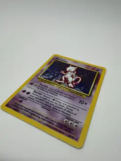 Pokemon Mewtwo 10/102 Base Set Holo 1999 WOTC Unlimited Card - Image 3